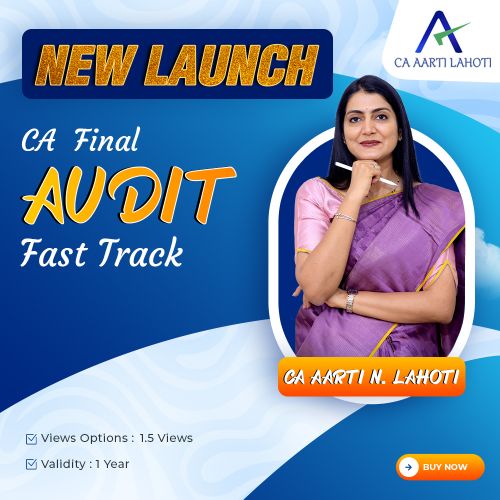 Picture of CA FINAL AUDIT FAST TRACK RECORDED BATCH